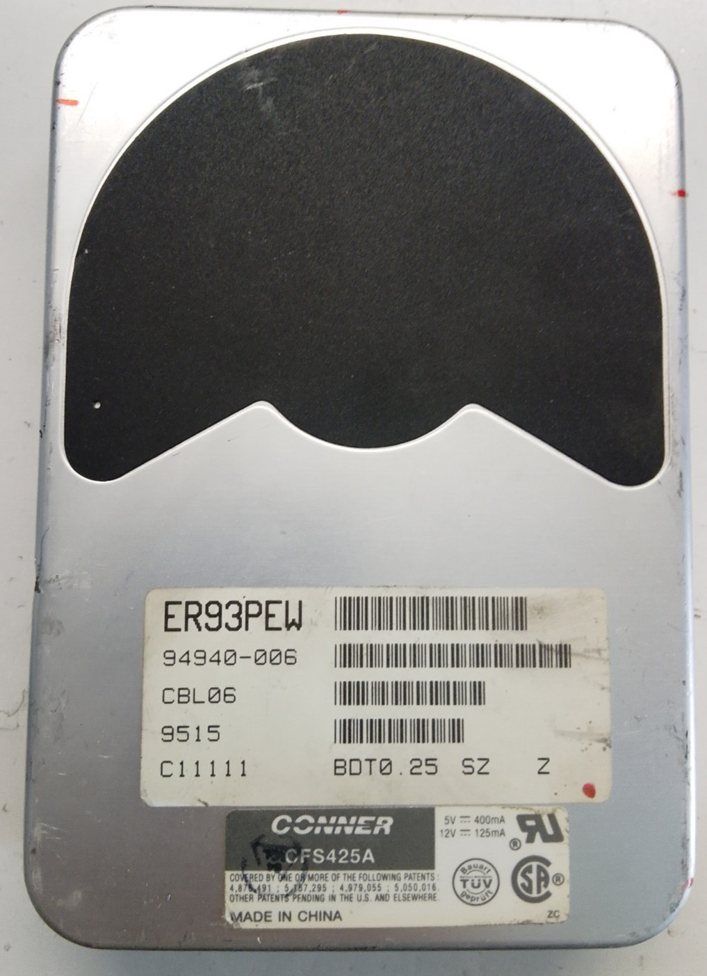 Conner CFS425A 425mb ER93PEW 37300-03 Hard Drive HDD 3.5 IDE Pata