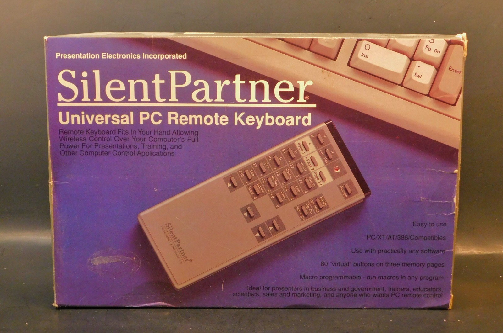 Vintage Silent Partner Universal PC Remote Keyboard