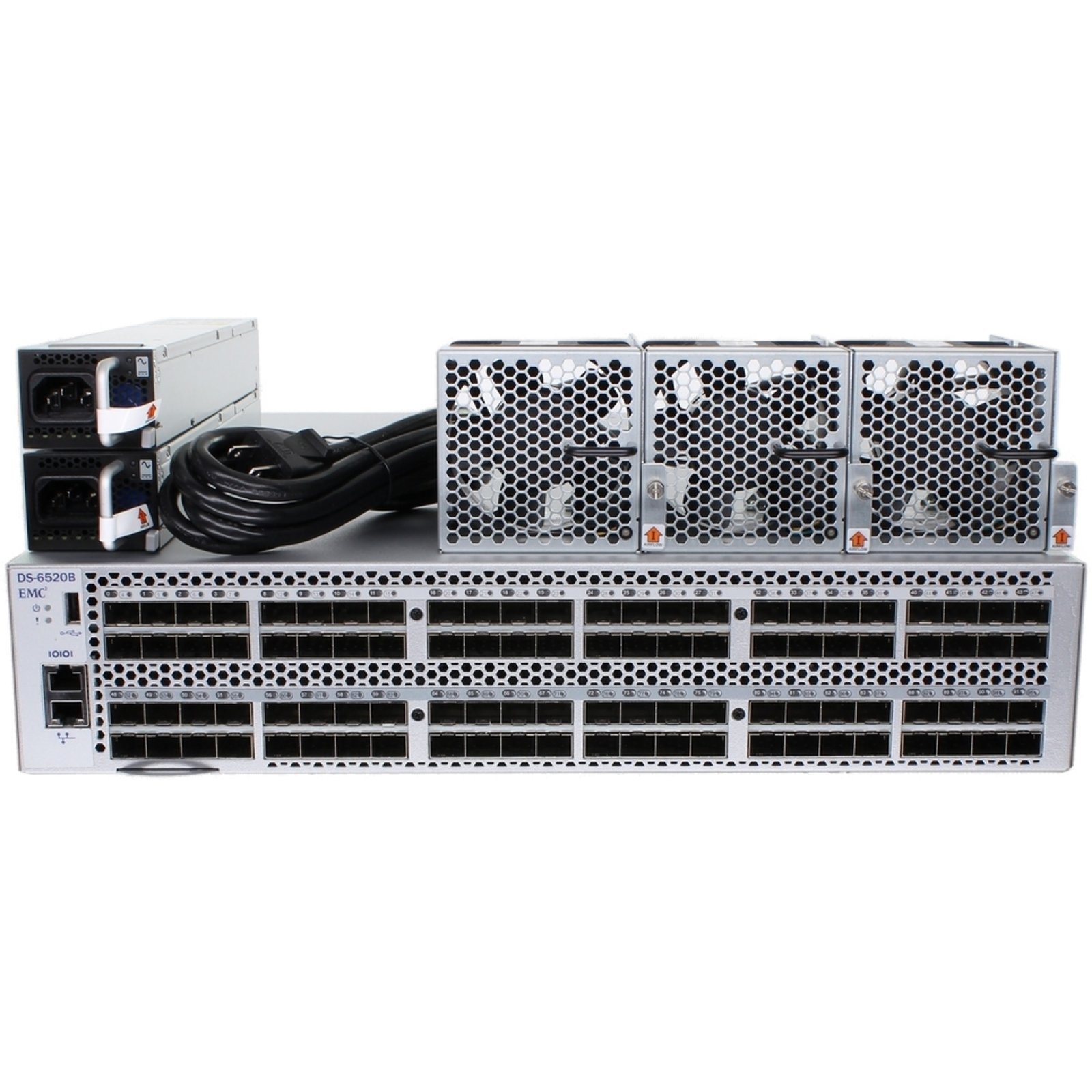Dell Connectrix DS-6520B SFP+ FC Rear-to-Front Switch