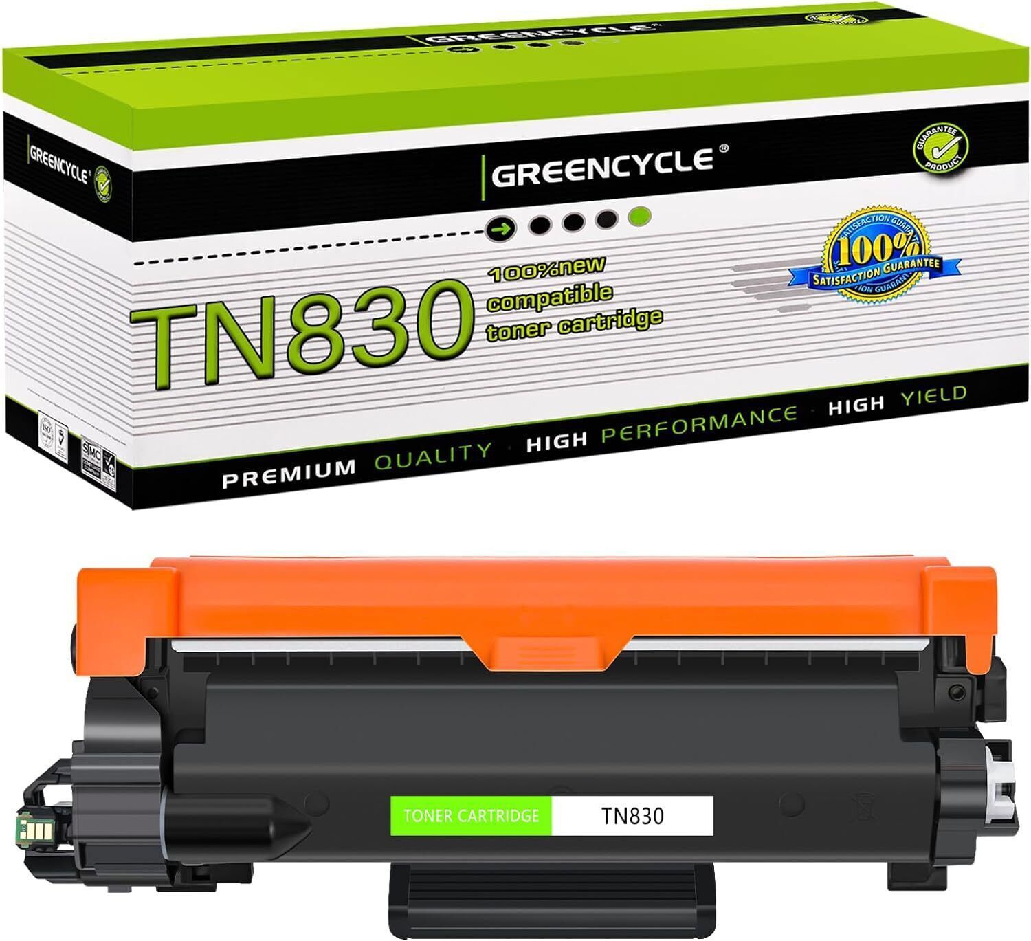 TN830 TN830XL Toner Cartridge for Brother HL-L2405W MFC-L2760DW MFC-L2820DW LOT