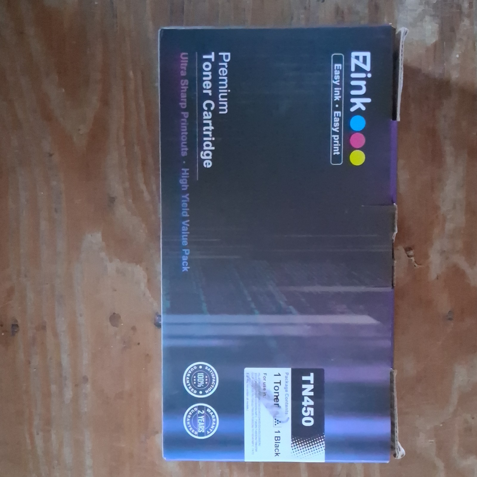 E-Z Ink Premium TN450 Black Laser Toner Cartridge for Brother