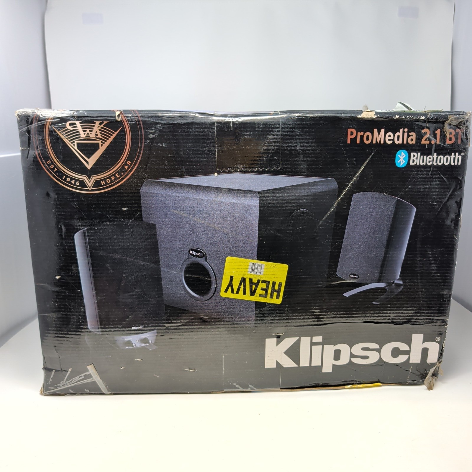 Open Box, Klipsch ProMedia 2.1 Bluetooth Computer Speakers