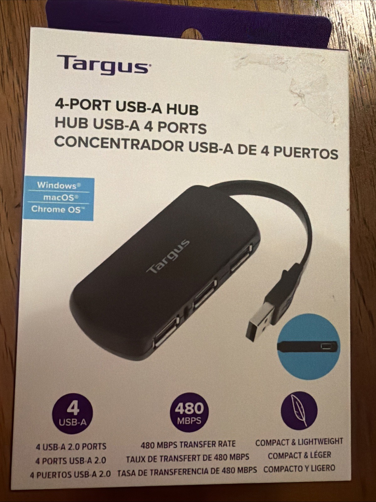Targus 4-port USB-A Hub