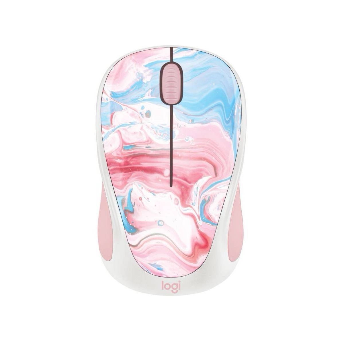 New Logitech Design Collection Wireless Mouse Cotton Candy Limited Edition