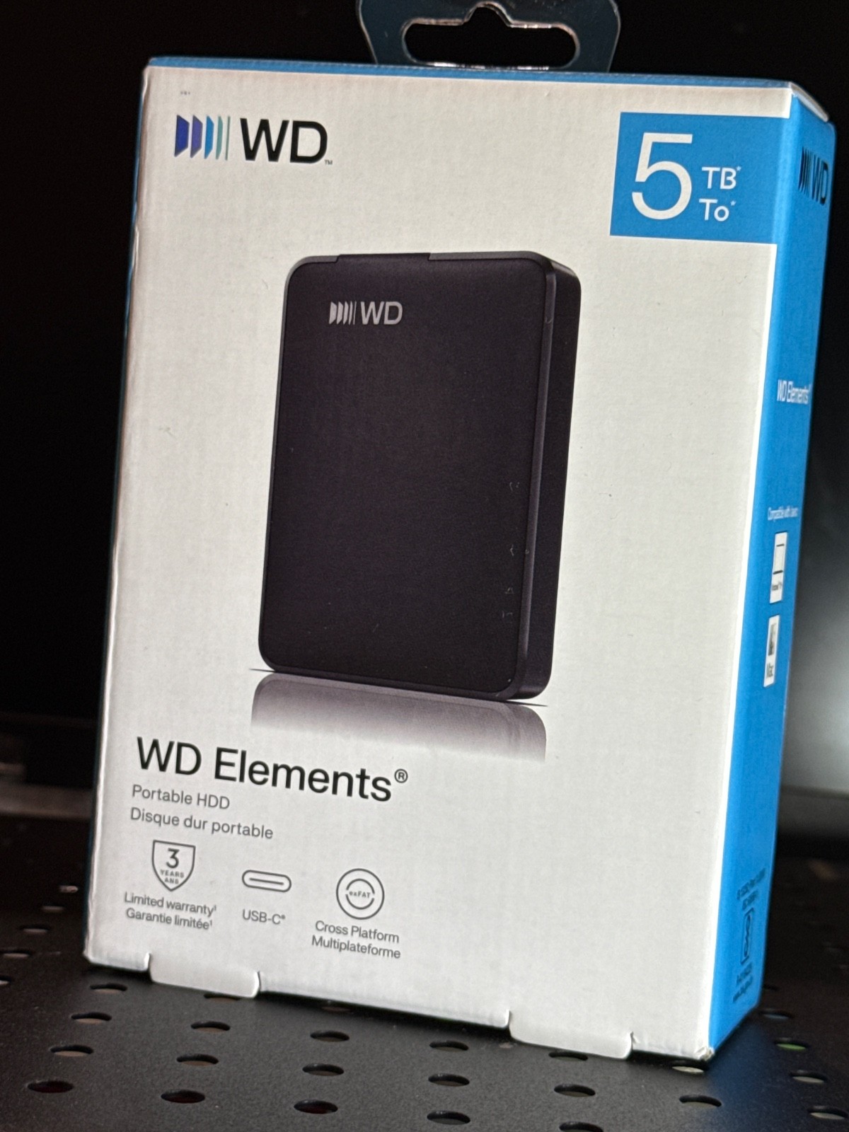 [NEW & SEALED] Western Digital | WD Elements 5TB External HDD (Portable)