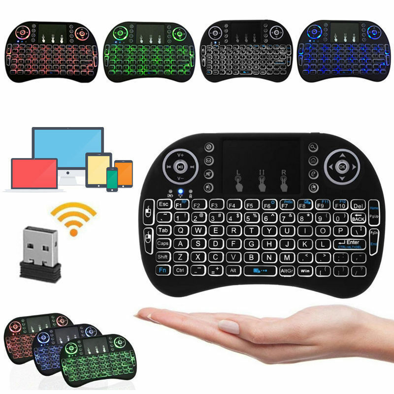 Mini 2.4G Wireless Keyboard Remote for Raspberry LG Smart TV Kodi Android TV LOT