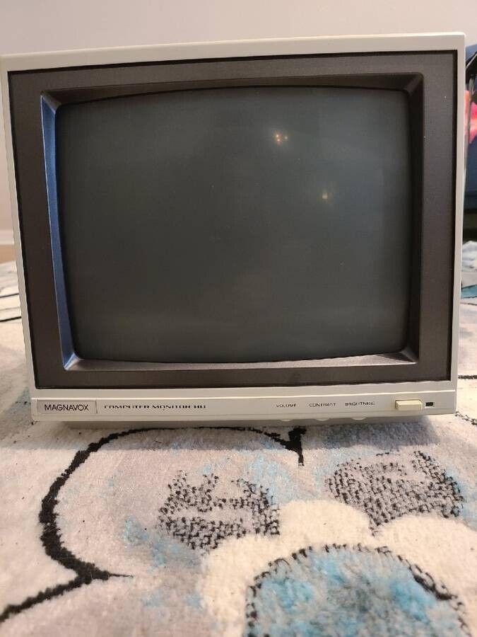 Vintage, Magnavox Computer Monitor 80 (European Plug)