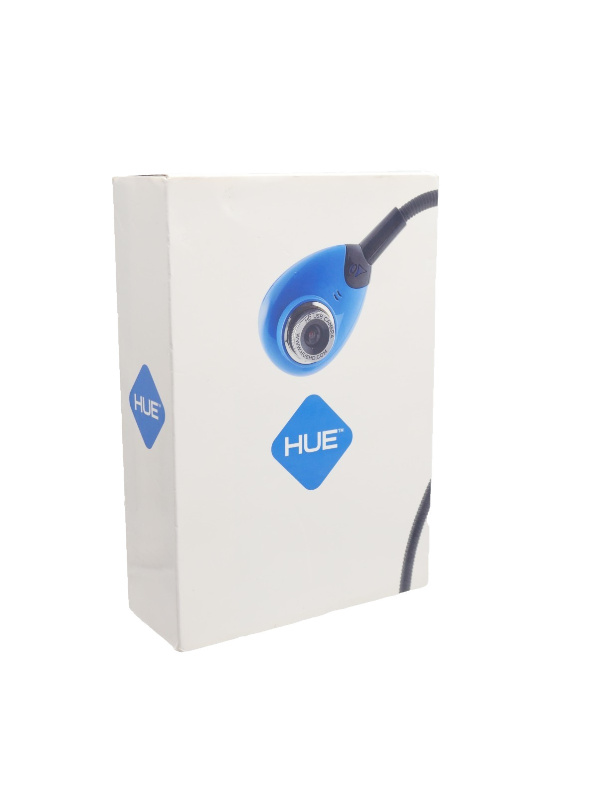 Hue USB HD Portable Fully Articulating WebCam Camera HD0001, Blue, Open Box