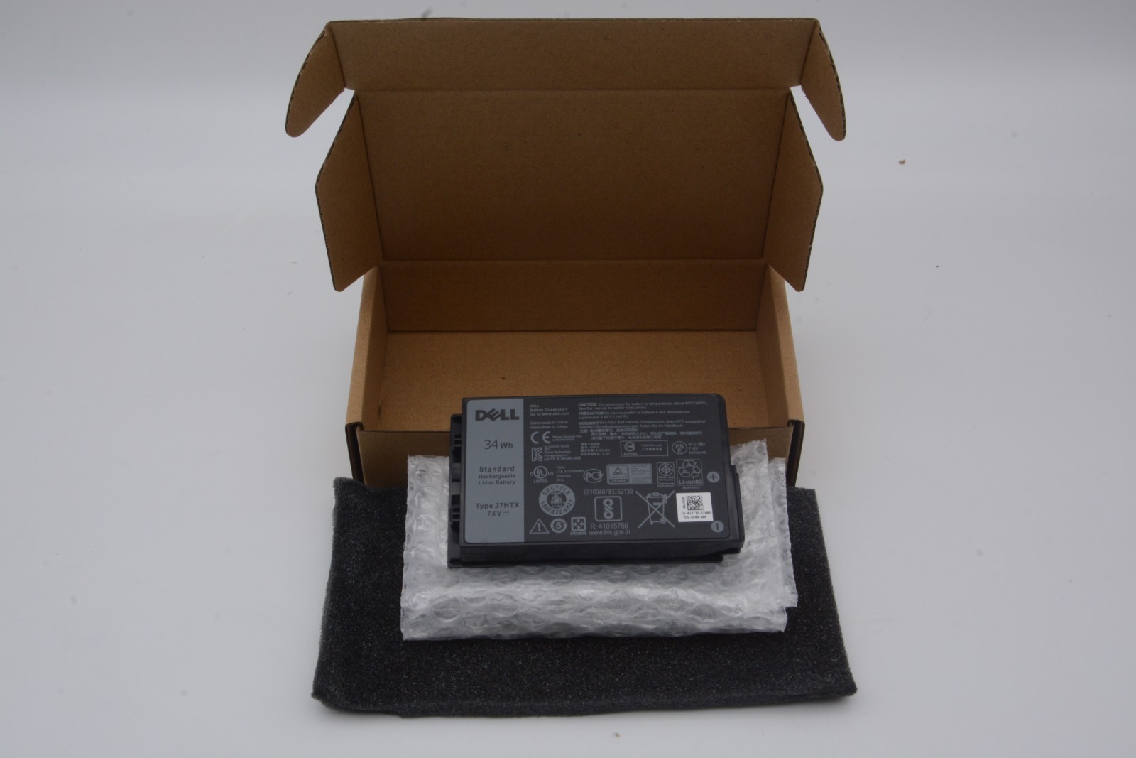 Genuine 34W 7.6V Battery J7HTX Dell Latitude 12 7212 7202 7220 2JT7D 7XNTR FH8RW