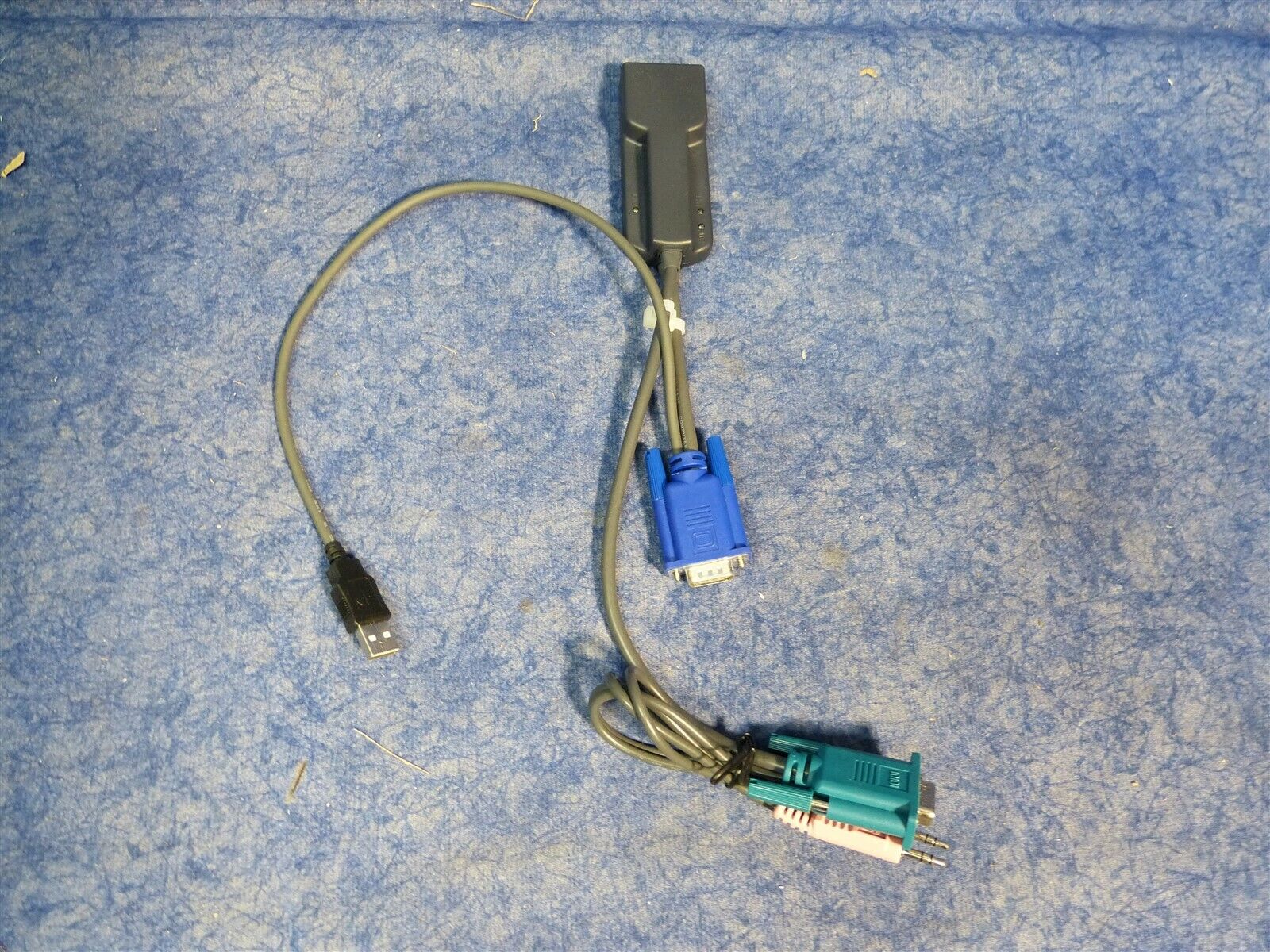 Avocent AMIQDM-USB Dual UTP USB Interface Module w/ Audio & Serial, Used