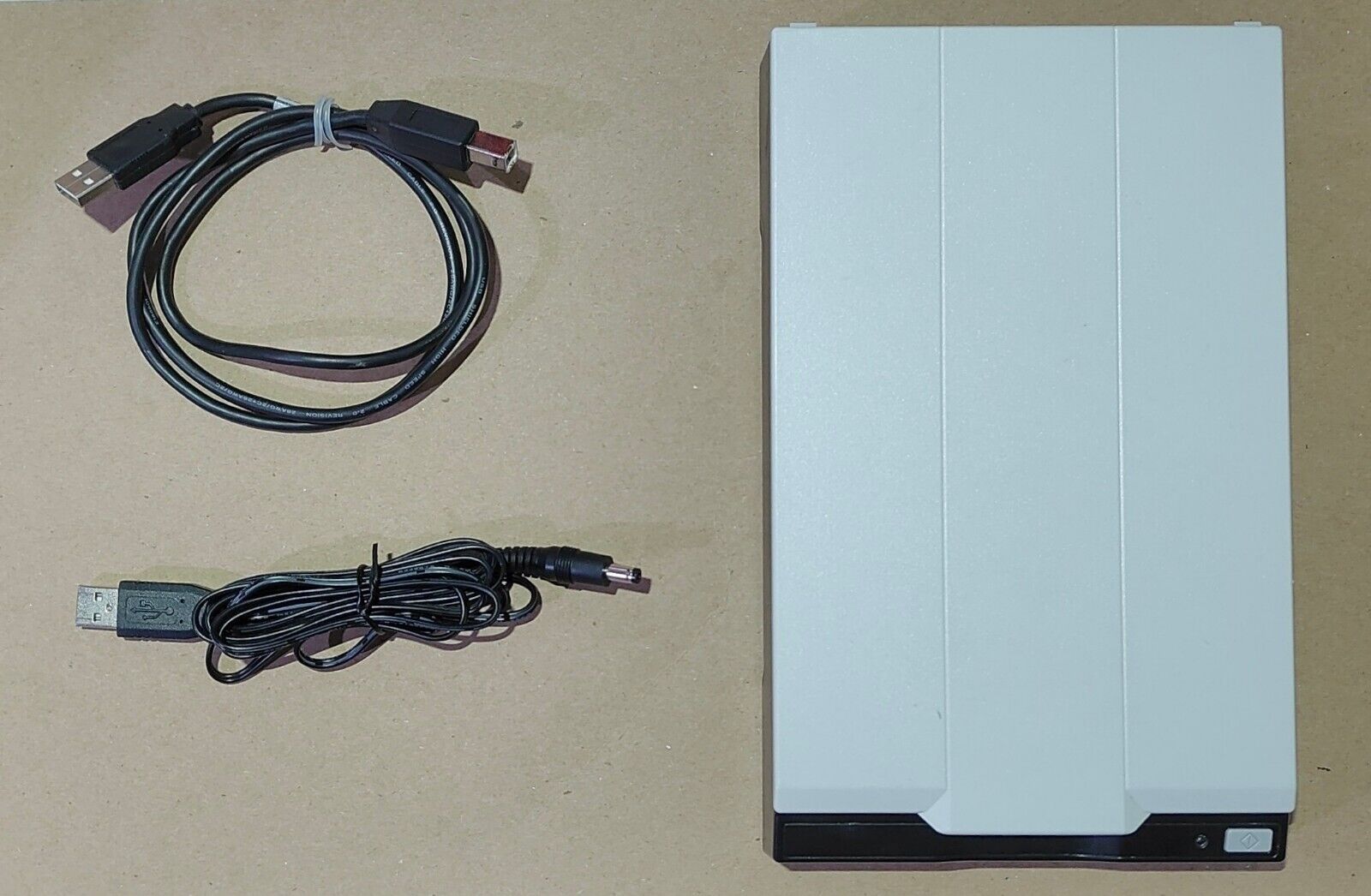 Fujitsu fi-65F Mini Flatbed A6 600dpi Photo ID Scanner With Cables