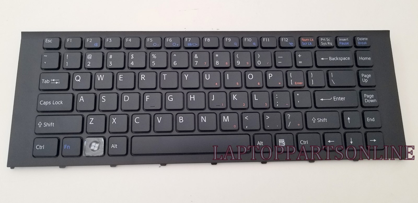 GENUINE NEW SONY VPC-EA31FX VPCEA31FX VPC-EA33FX VPCEA33FX BLACK KEYBOARD FRAME 