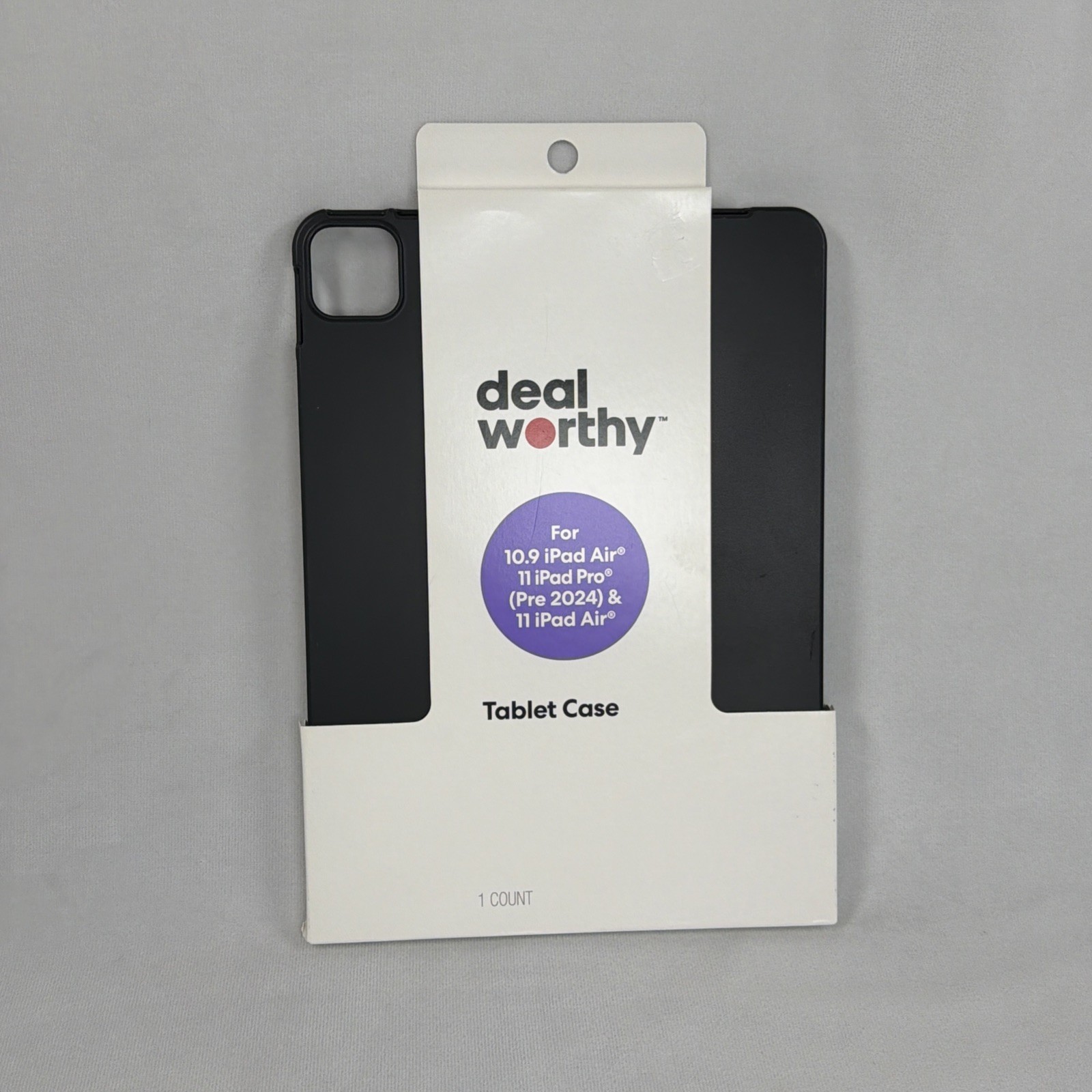 Deal Worthy Black Tablet Case For iPad Air & iPad Pro 11, New