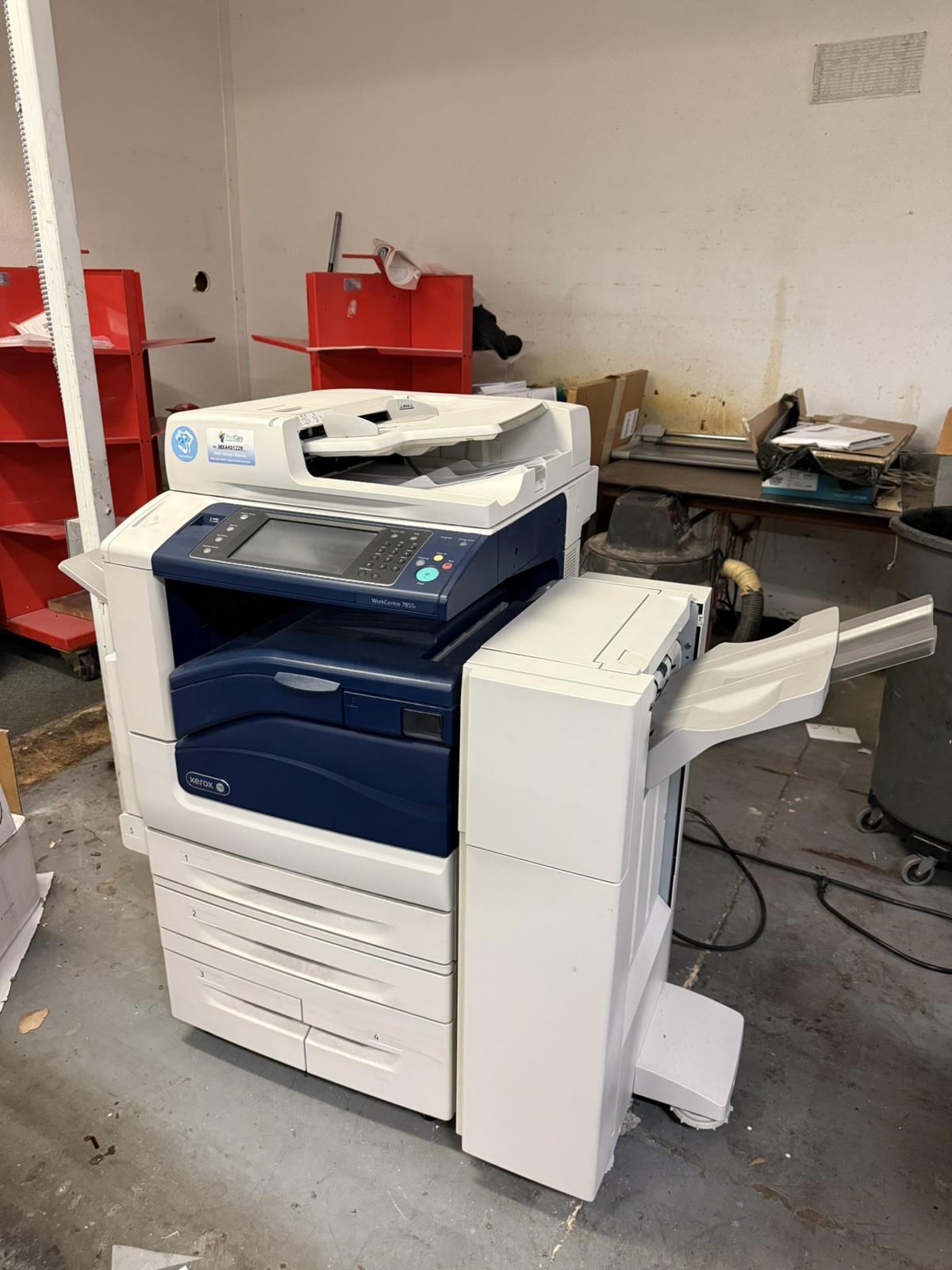 laser printer xerox workcentre 7855i