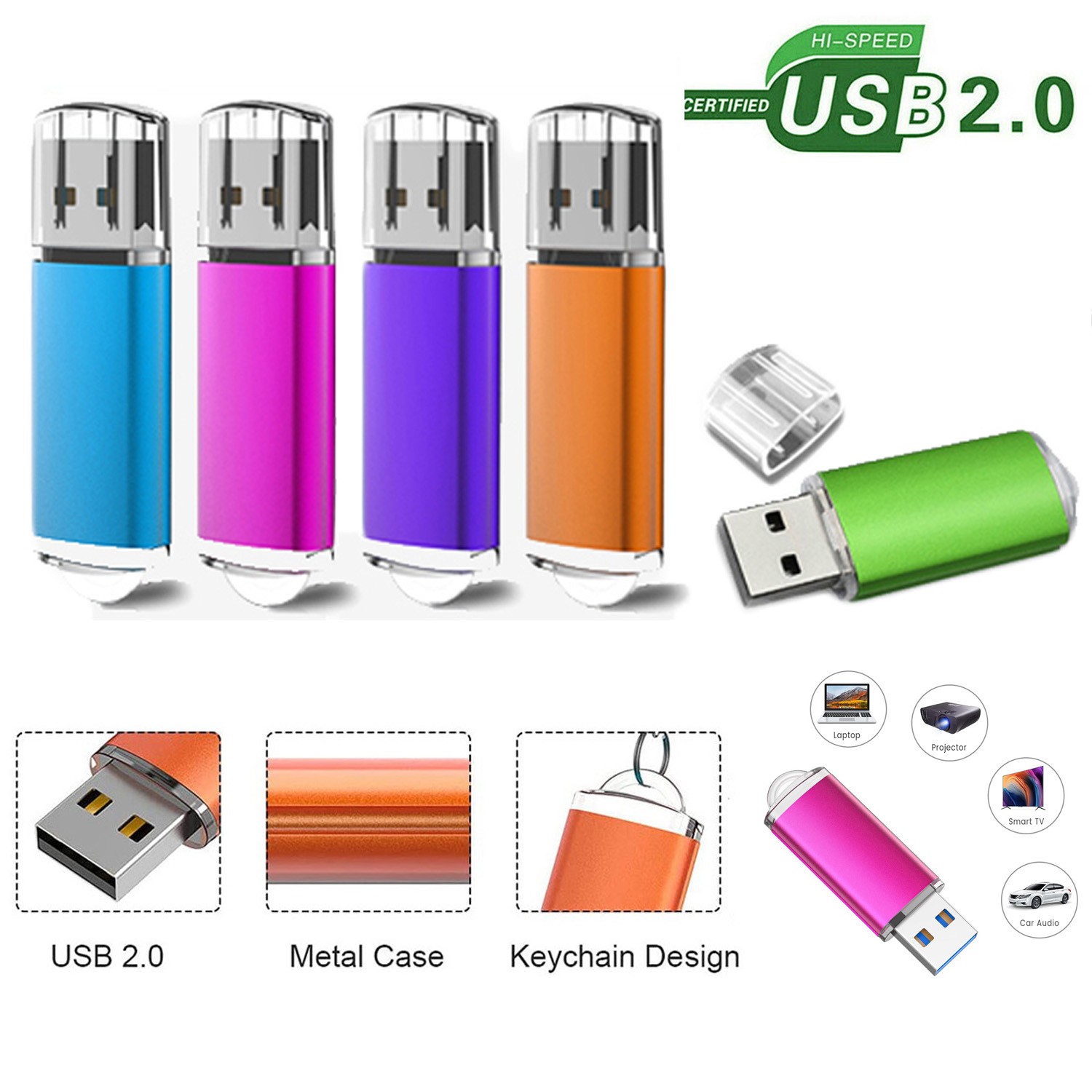Lot/5PCS 10PCS 2GB USB 2.0 Flash Drive Memory Stick Thumb Pen Drive
