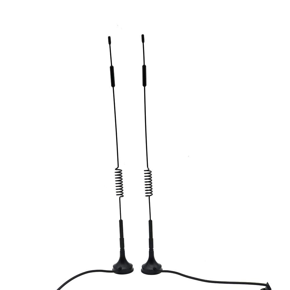 2Pcs 433MHz Unity Gain Omni, 12 Inch Antenna with Magnetic Base and SMA Connector Im...