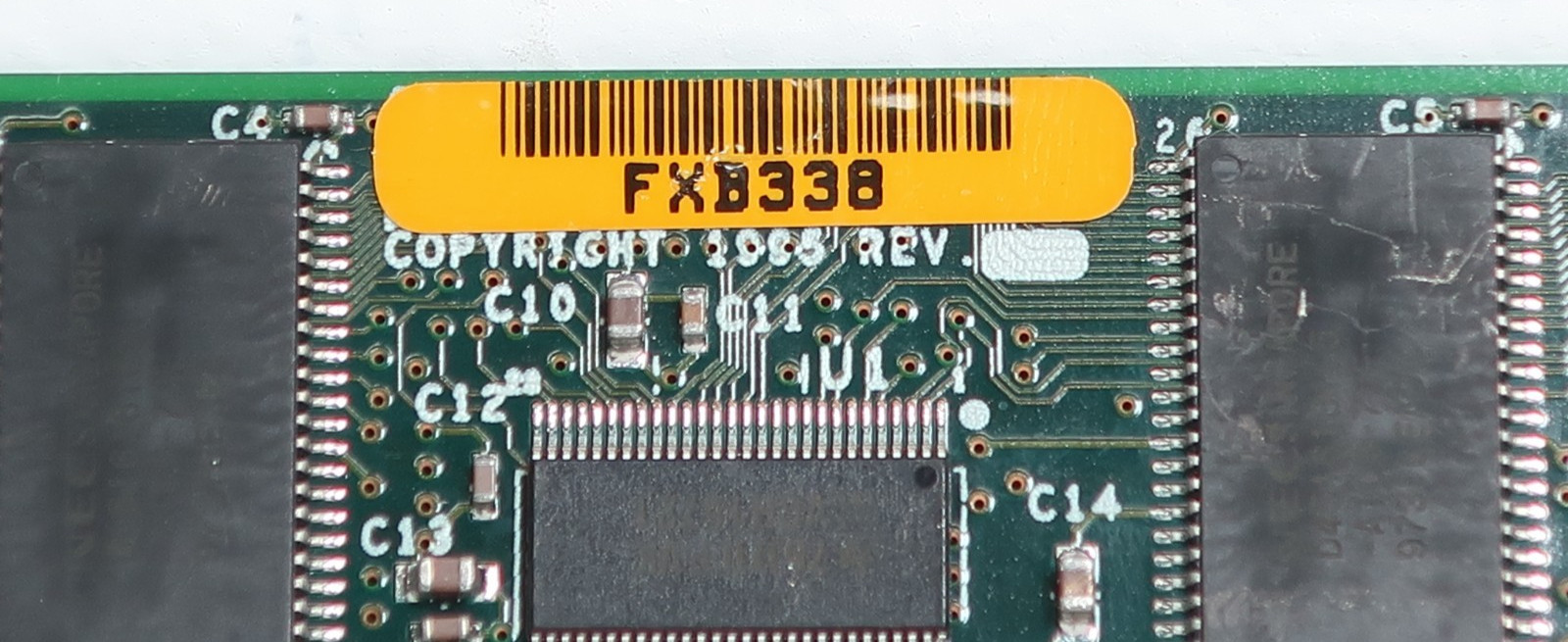 NEC FXB338 72-Pin SIMM RAM Module MC-287-QJRPEB 32MB-64MB EDO/FPM