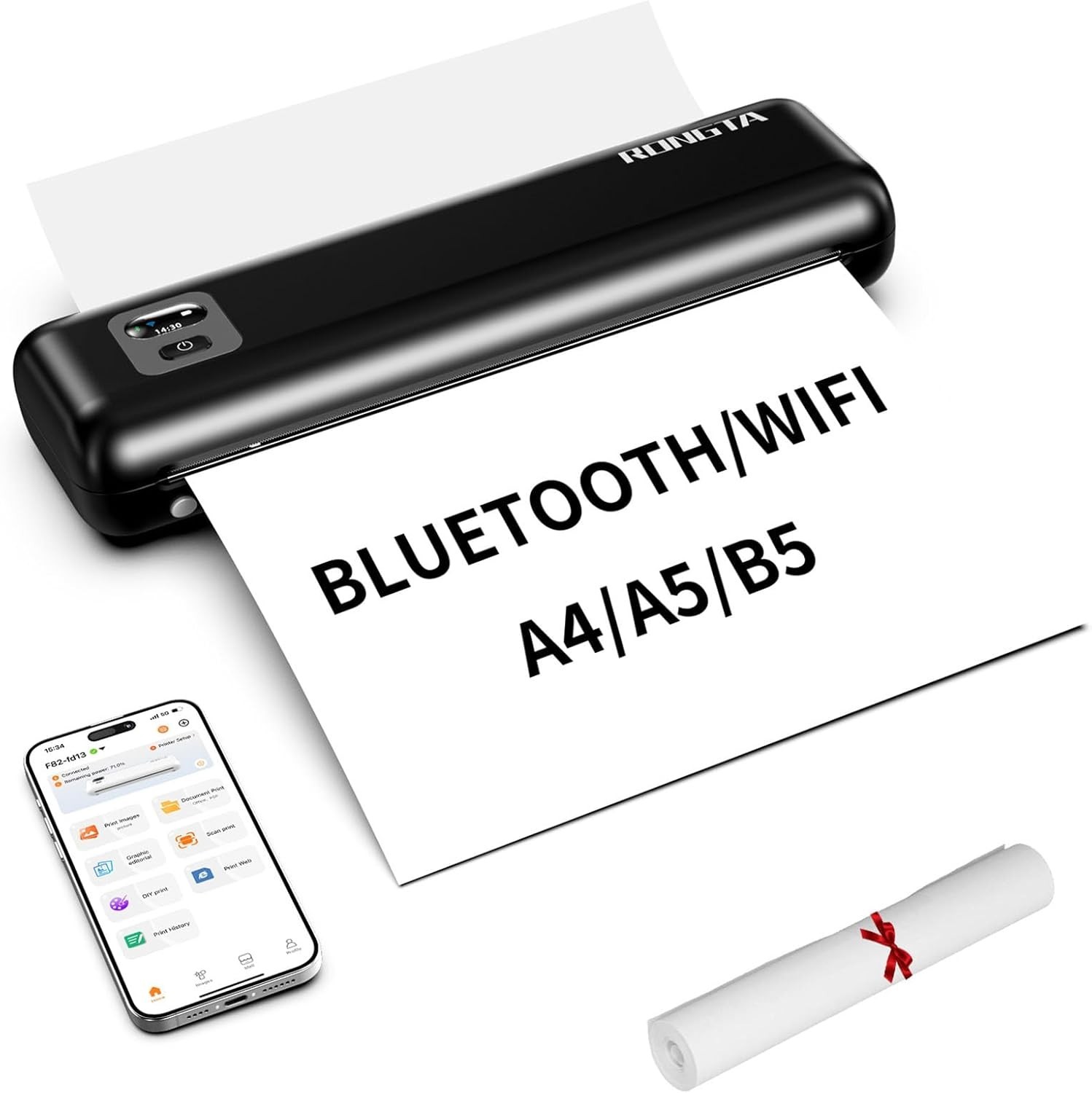 RONGTA - F82 Thermal Wireless Printer 300 DPI