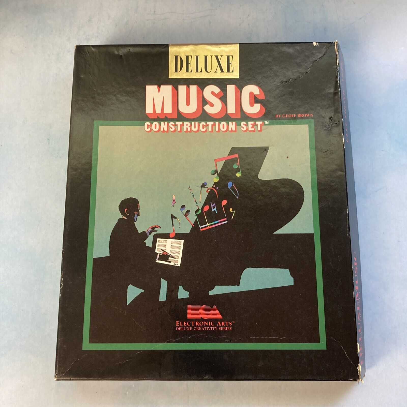 Deluxe Music Construction Set By Geoff Brown (1986) Macintosh (Complete) VINTAGE