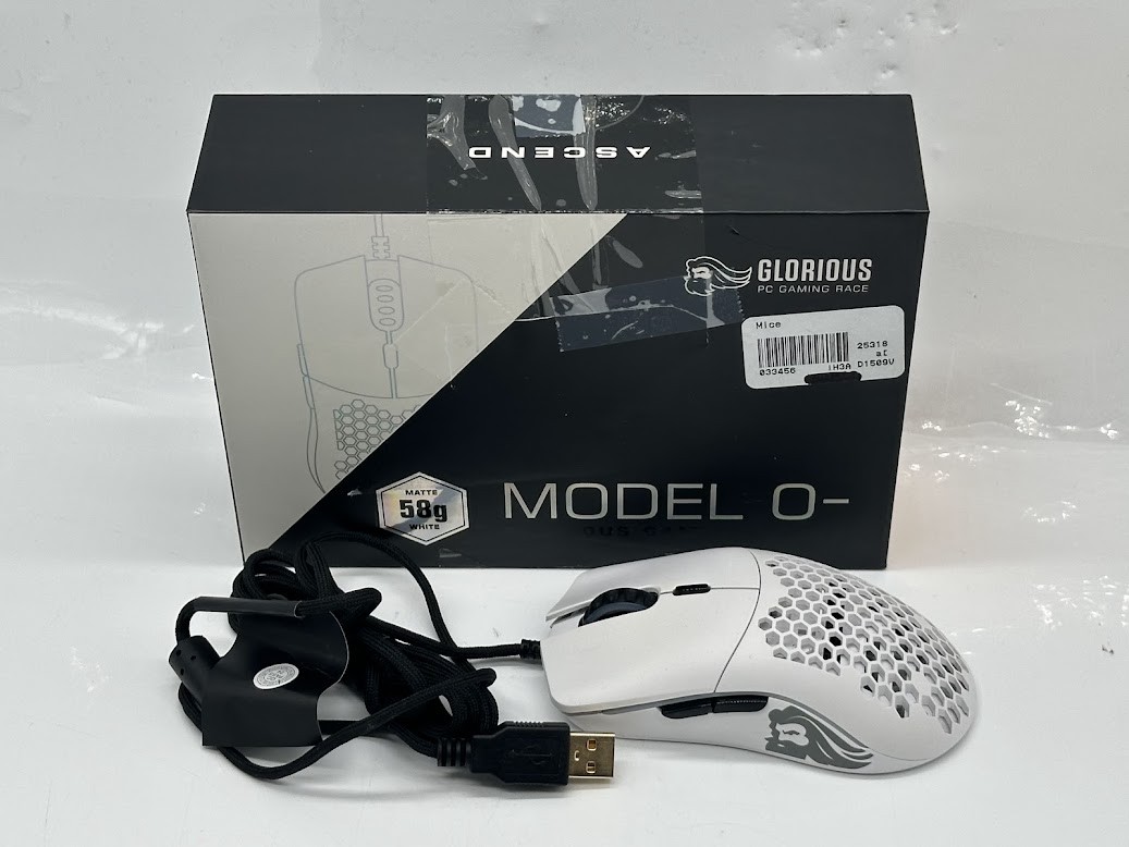 Glorious Model O Minus Gaming Mouse - Matte White