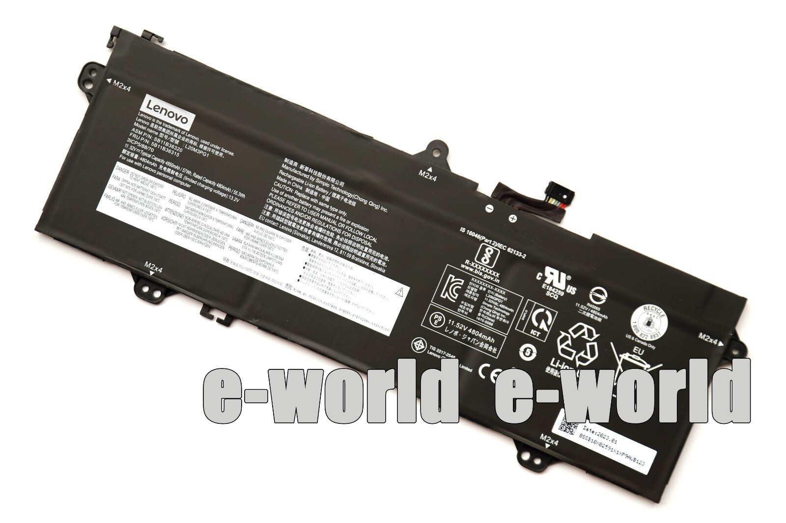 New Genuine L20D3PG1 L20L3PG1 L20M3PG1 Battery for Lenovo Vilboz14 SB11B36303