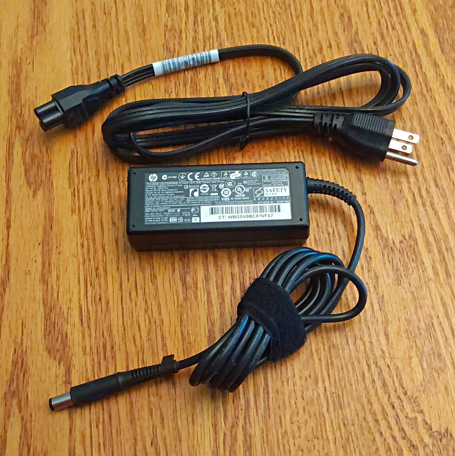 HP 65W 19.5V 3.33A Power Adapter for HP Pavilion 15 Barrel Tip HSTNN-DA12