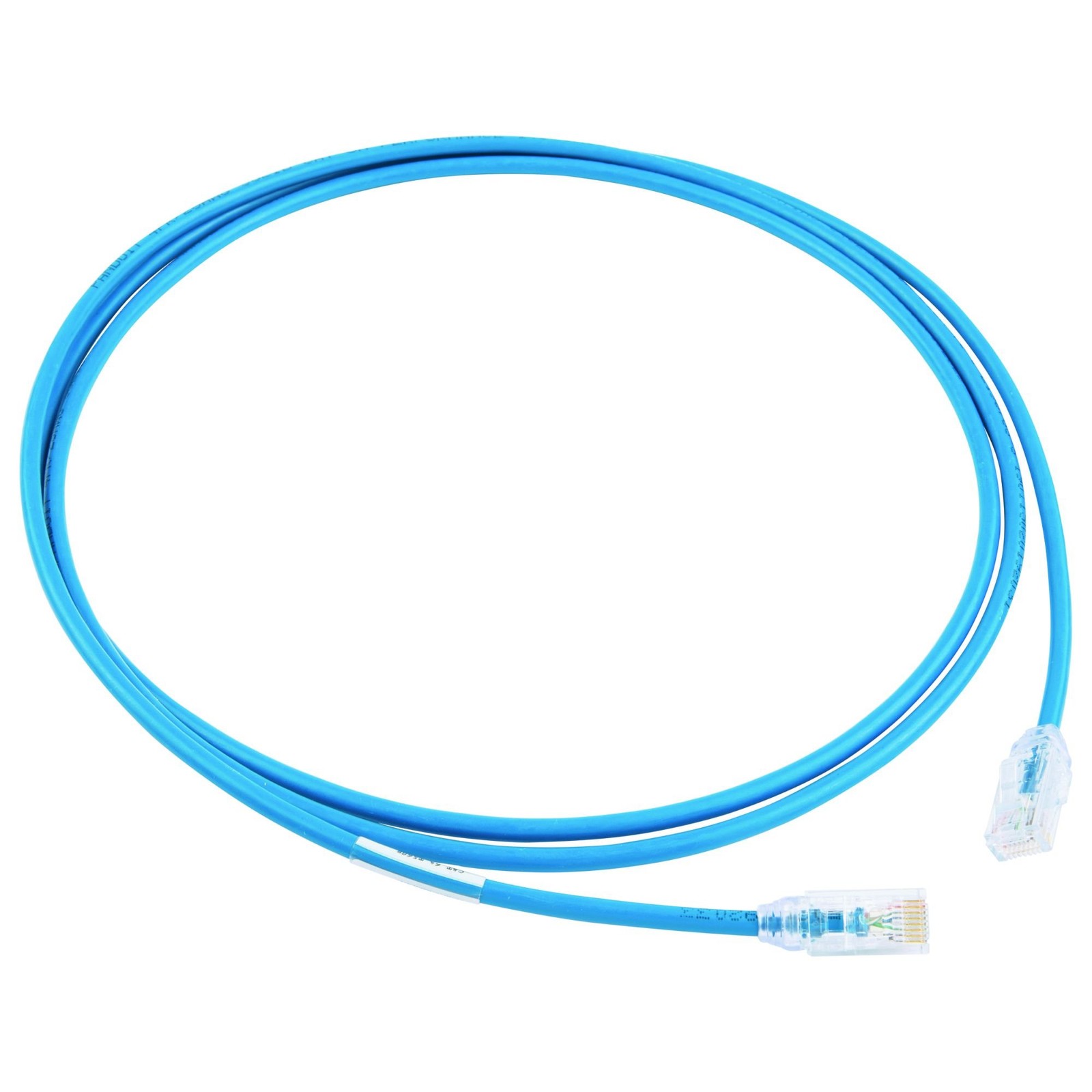 PANDUIT LAN Cable Cat6A Ultra-thin Professional 2m Blue
