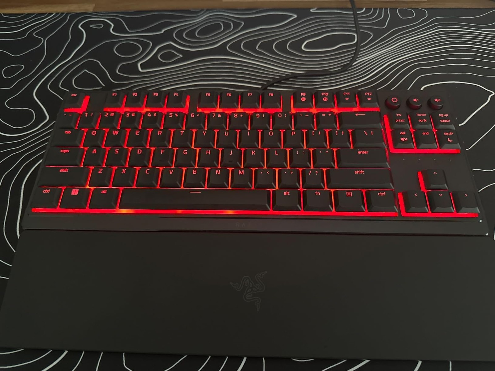 Razer Ornata V3 TKL Gaming Keyboard, Low-Profile Keys, Black