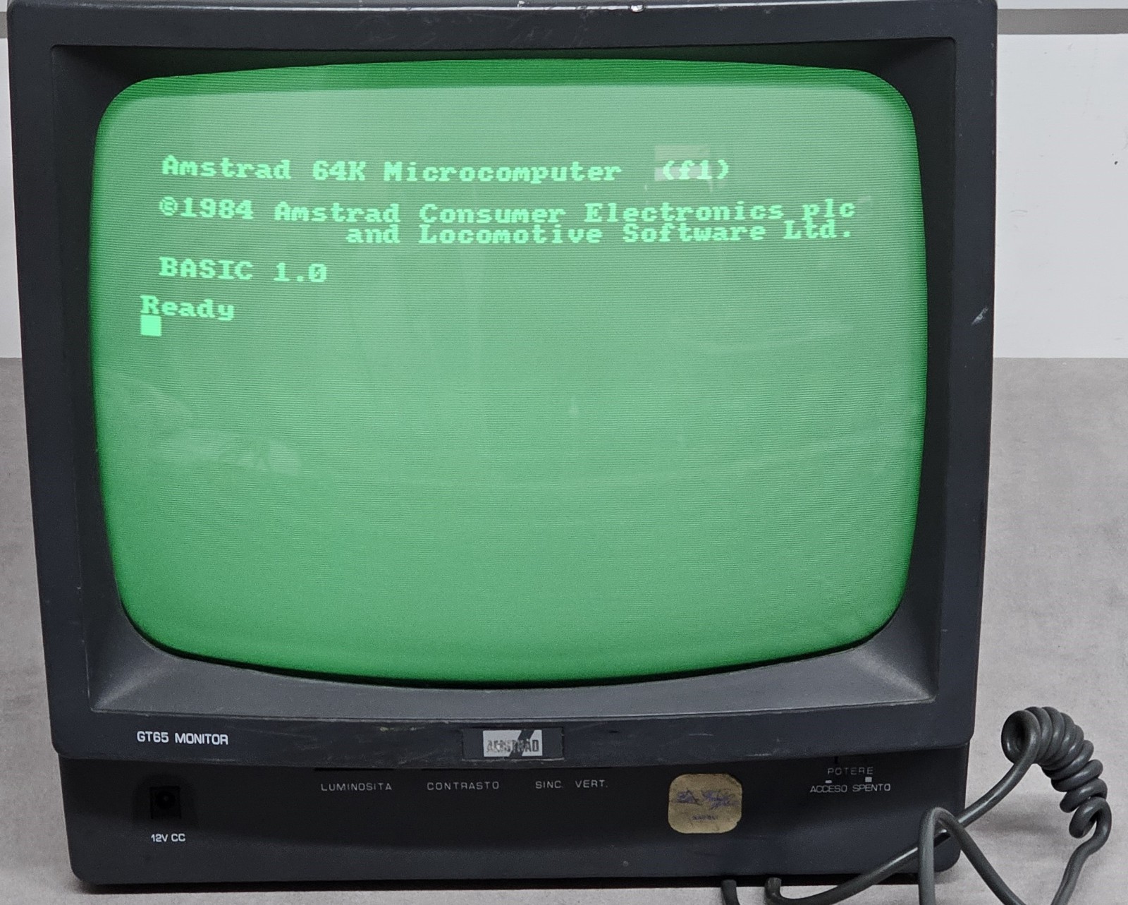 Amstrad GT65 Monitor