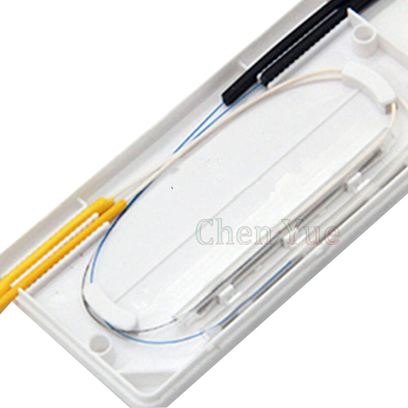 10pcs Fiber Optic Drop Cable Protection Box Heat Shrink Tubing 2 in to 2 out