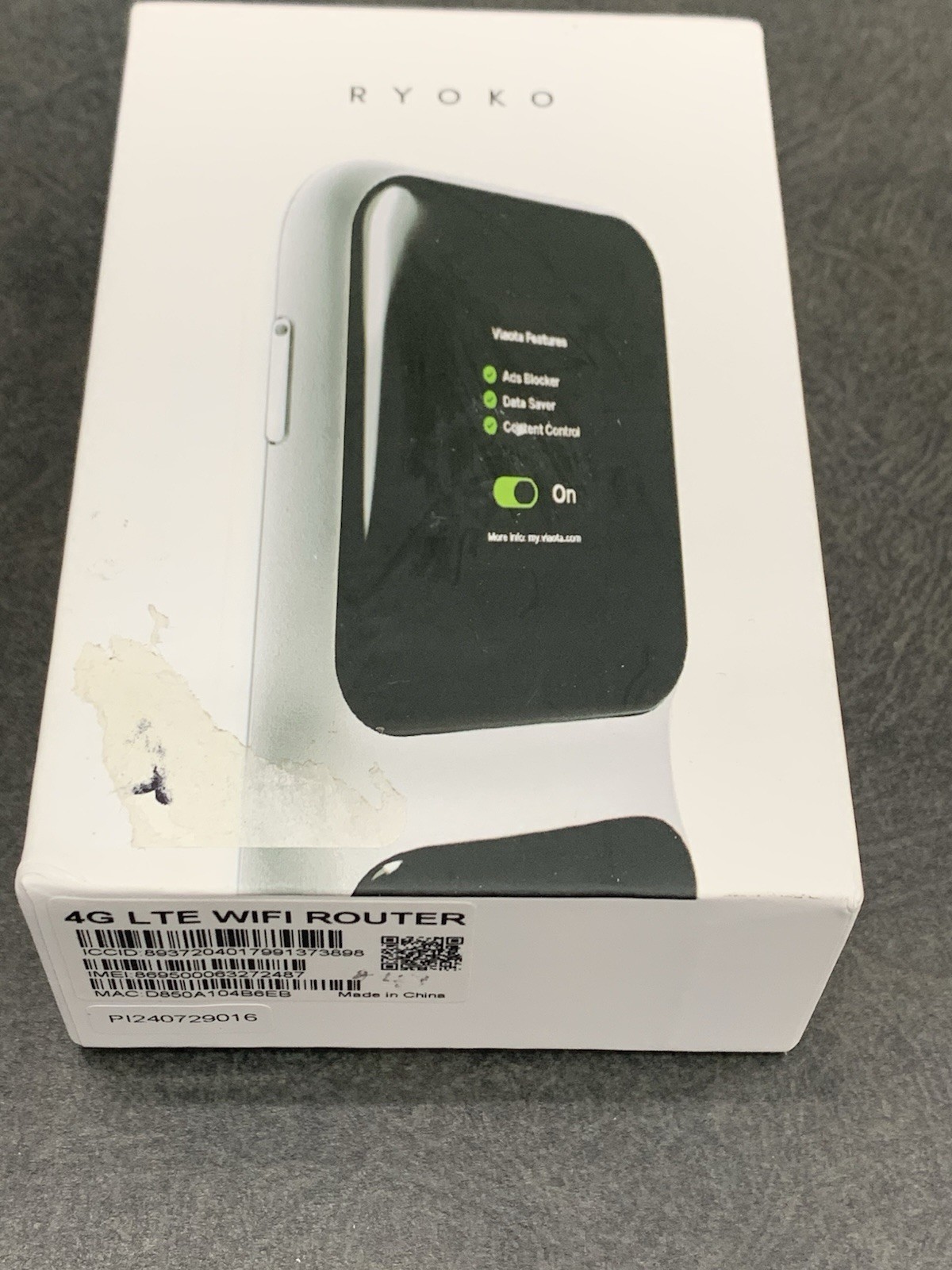 Ryoko Pro High-Speed Portable 4G LTE Wi-Fi Router New In Box