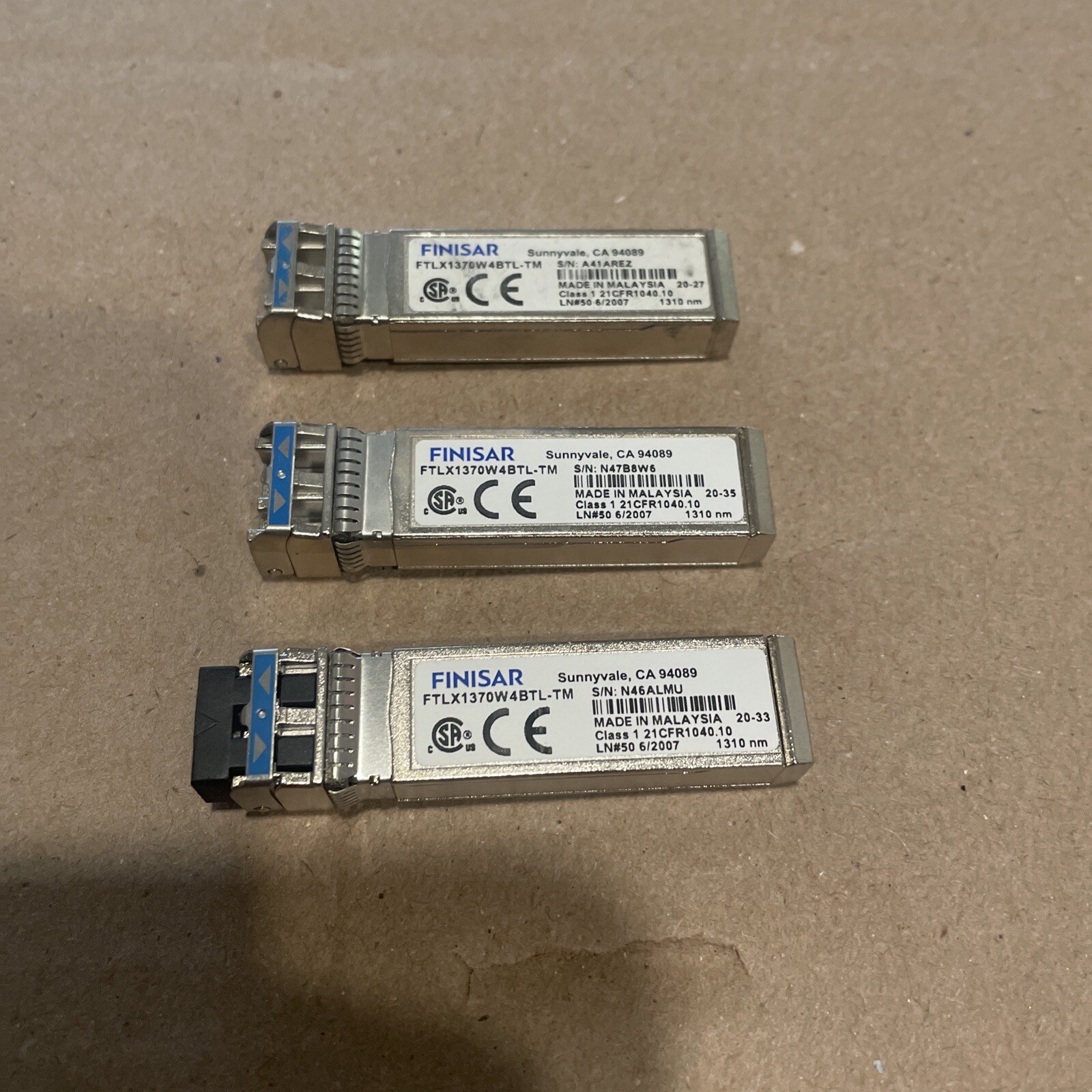 FINISAR FTLX1370W4BTL-TM QTY 3 B22