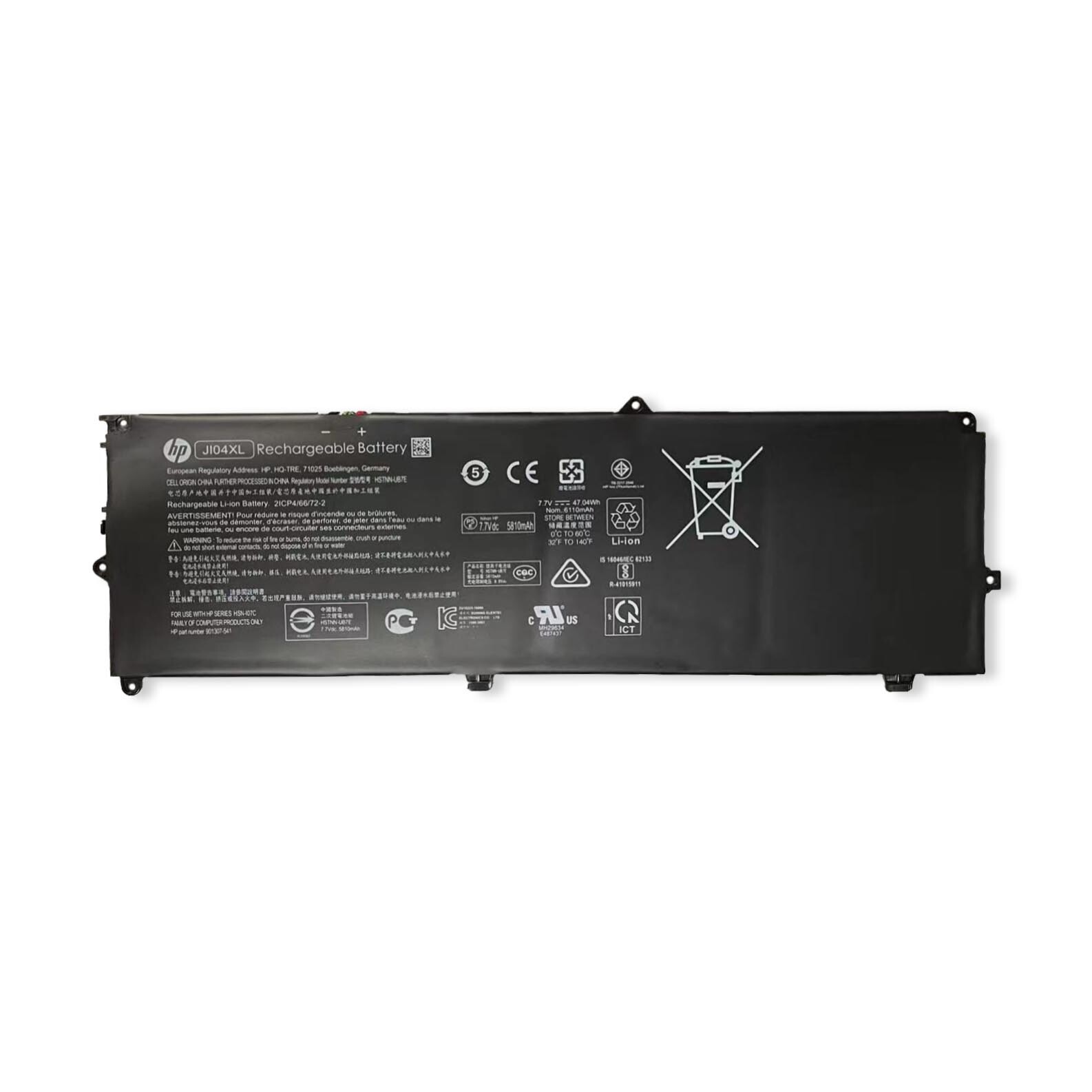 New Genuine JI04XL Battery for HP Elite X2 1012 G2-1LV76EA 901247-855 901307-541