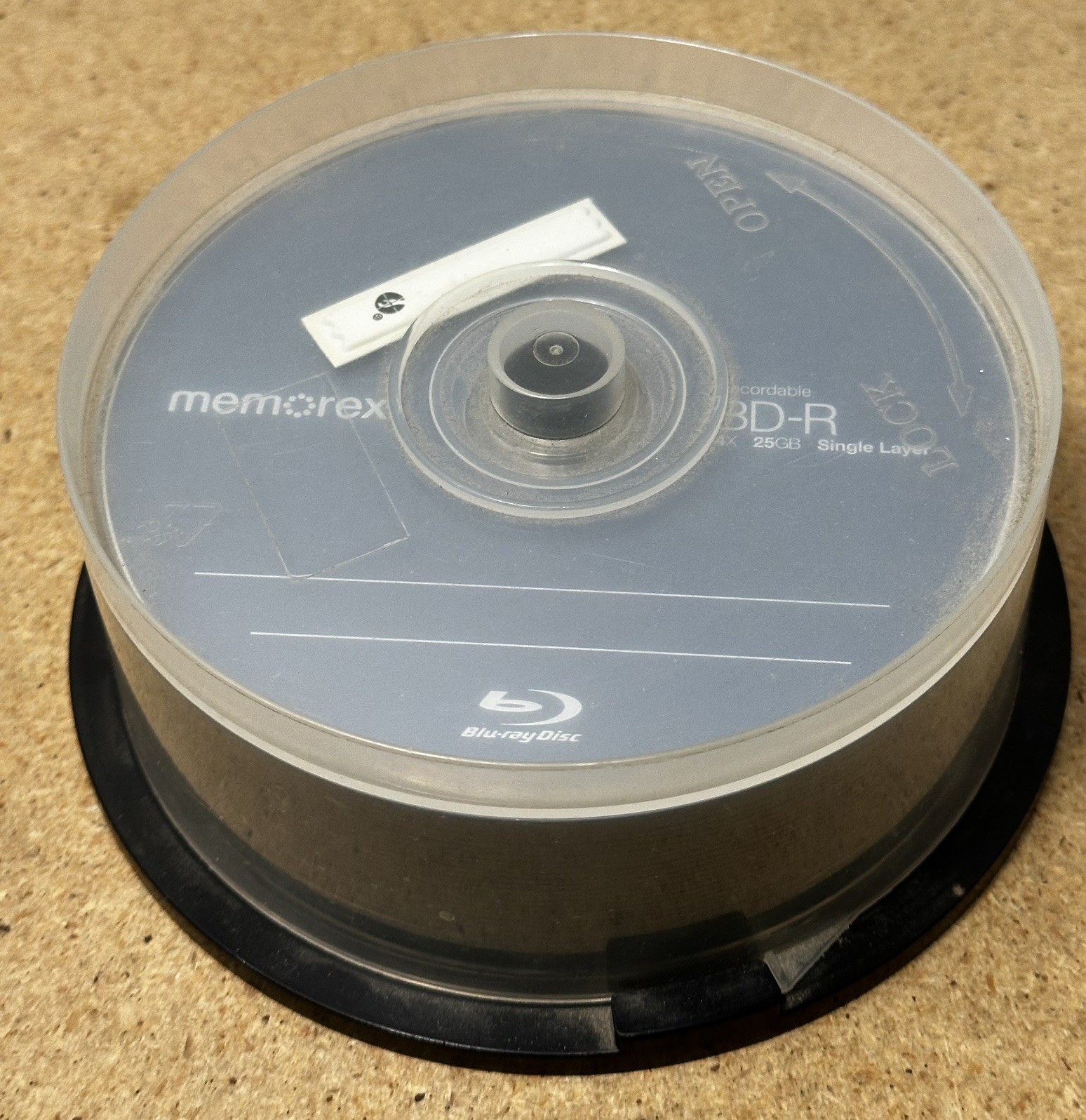 Memorex 27 Pack Blu-Ray Discs BD-R 4X 25GB Single Layer Discs