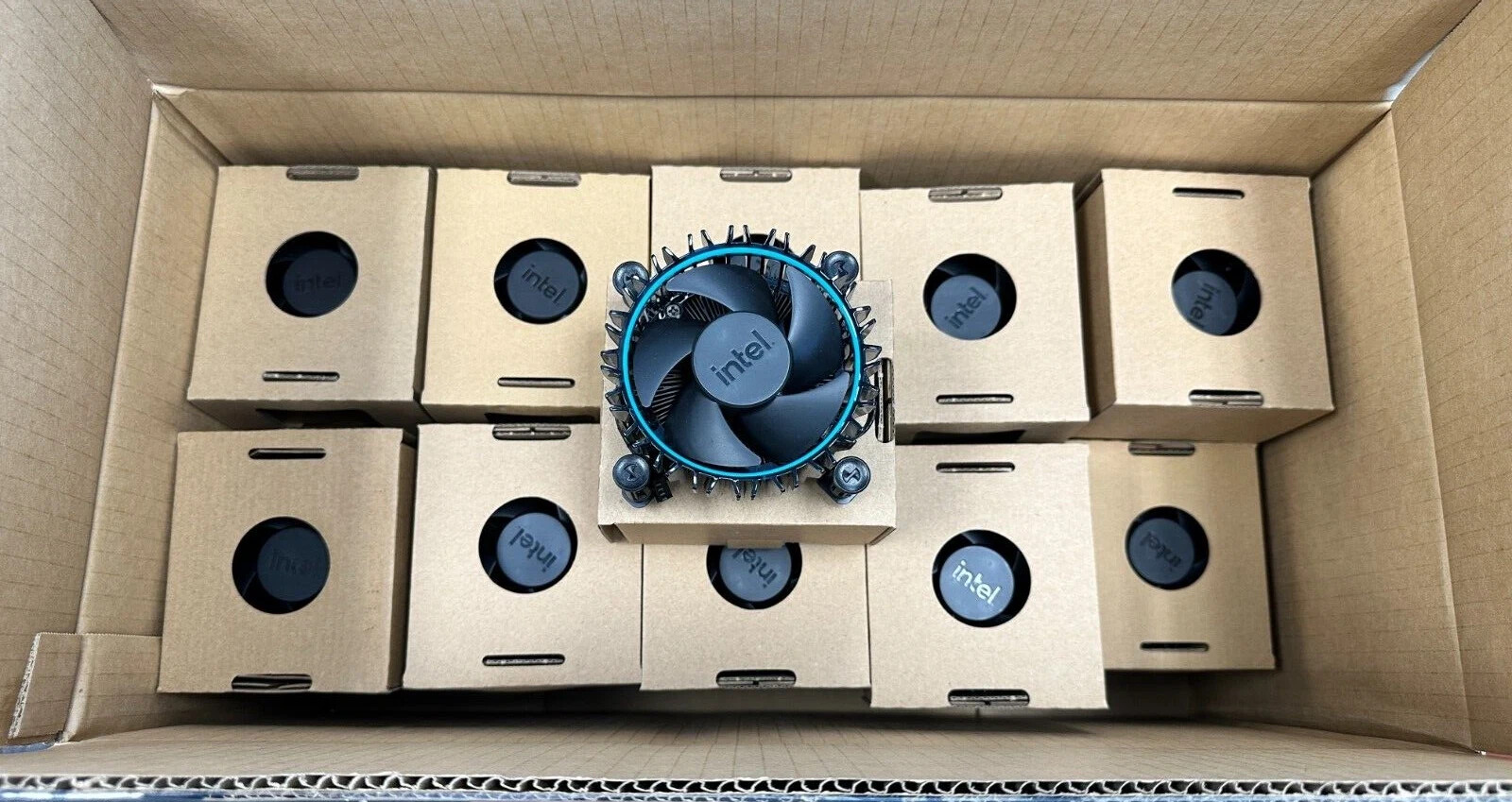 Intel Laminar RM1 CPU Cooler LGA1851 LGA1700 Copper Core Heatsink 12th 13th 14th