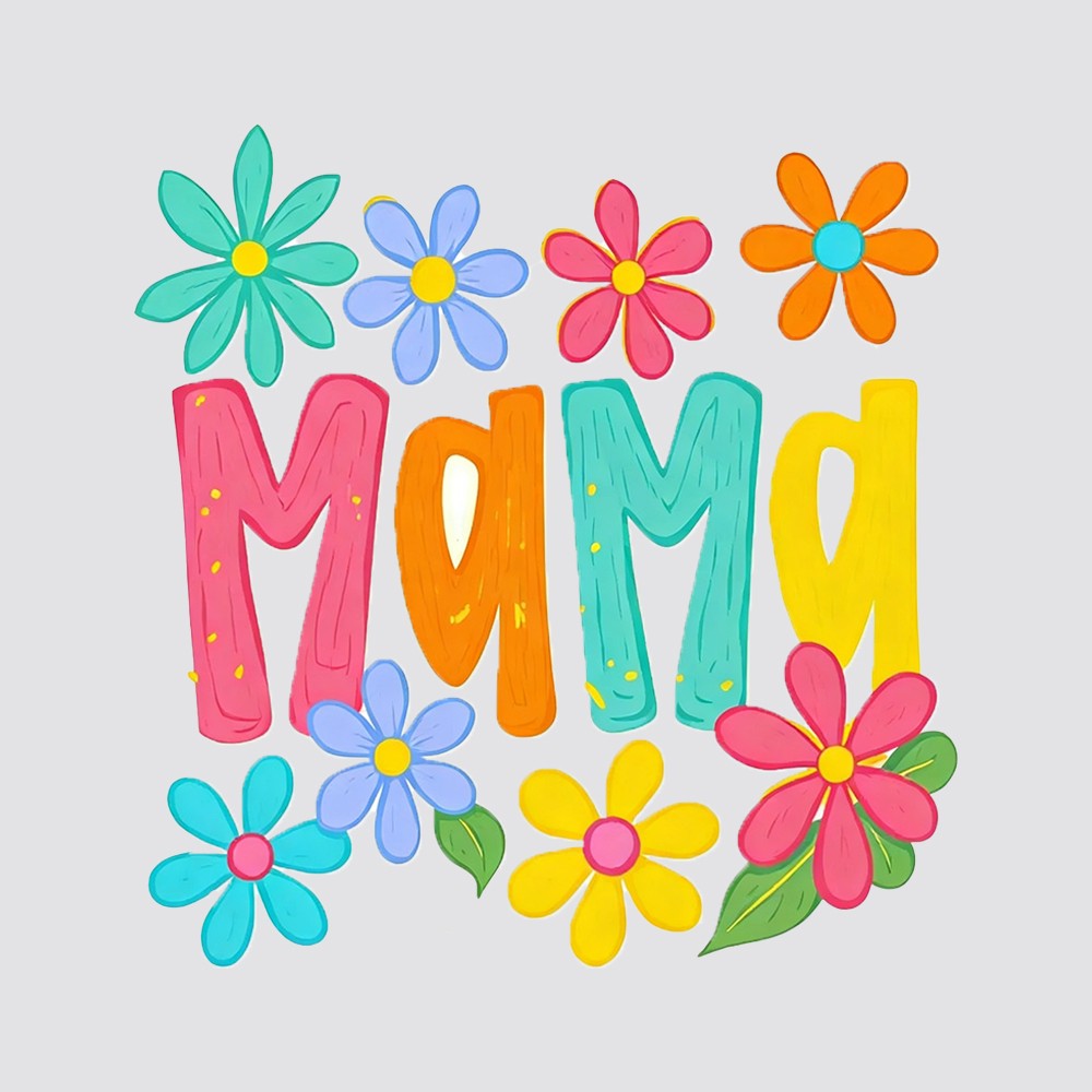 Mother's Day-Themed Stickers Customizable for Window Refrigerator