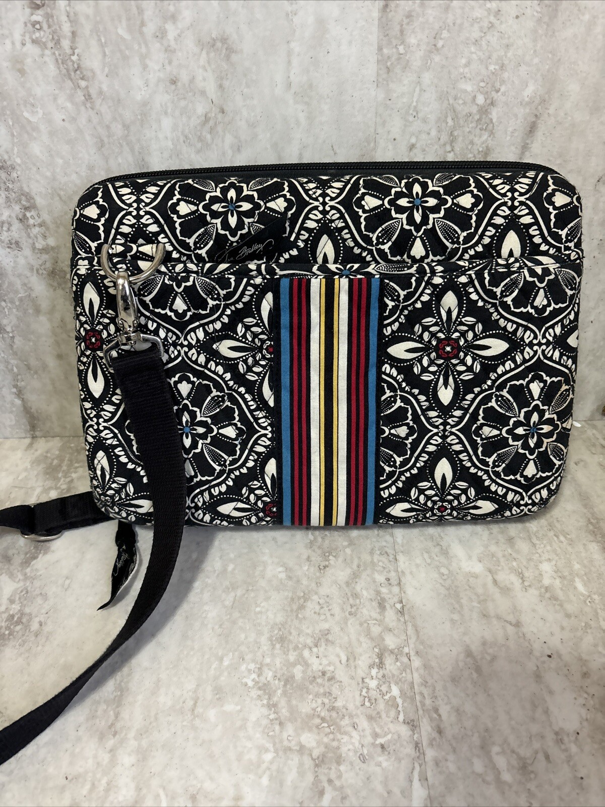 Vera Bradley 11"X8” Hard Shell Laptop Computer Case Shoulder Bag in Barcelona