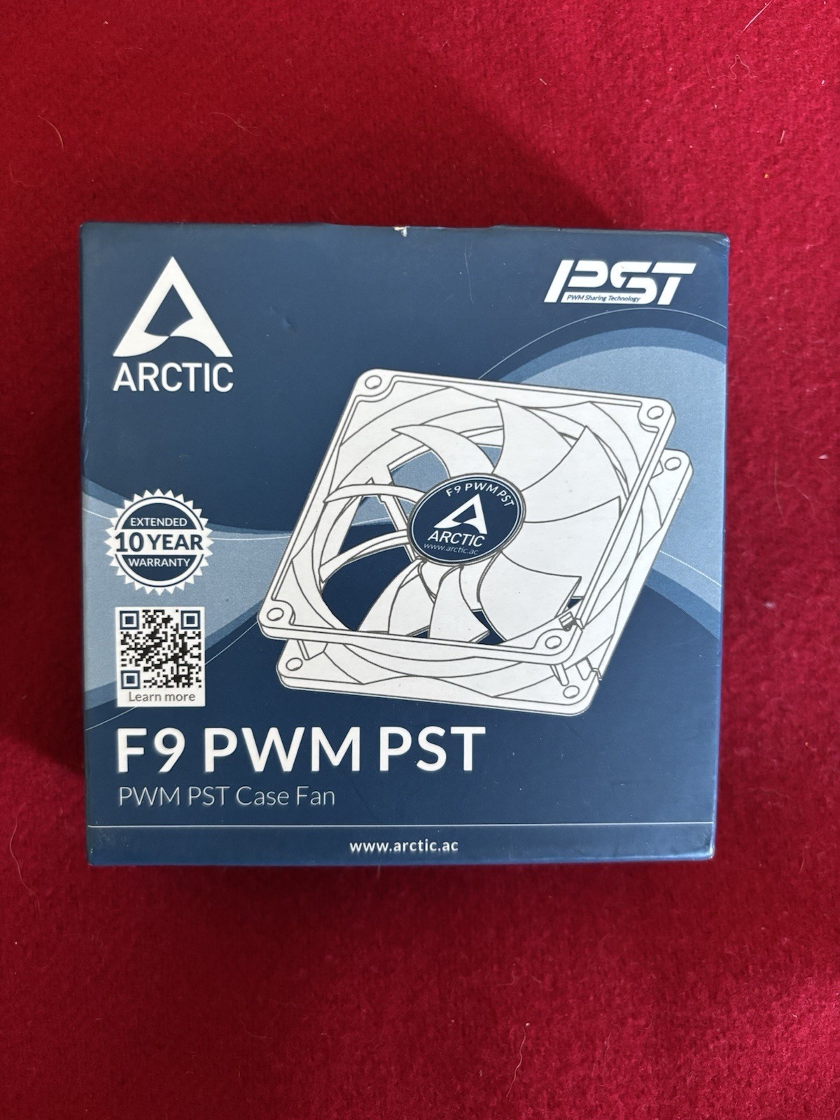 ARCTIC F9 PWM PST 92mm Case Fan 10 Year Warranty New Sealed PST Technology