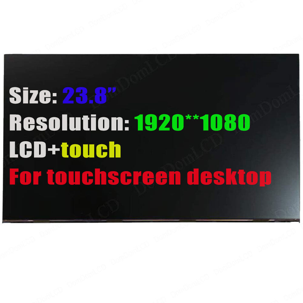 HP P/N 923632-001  LCD Touch Screen Display Panel Replacement FHD 23.8 for AIO
