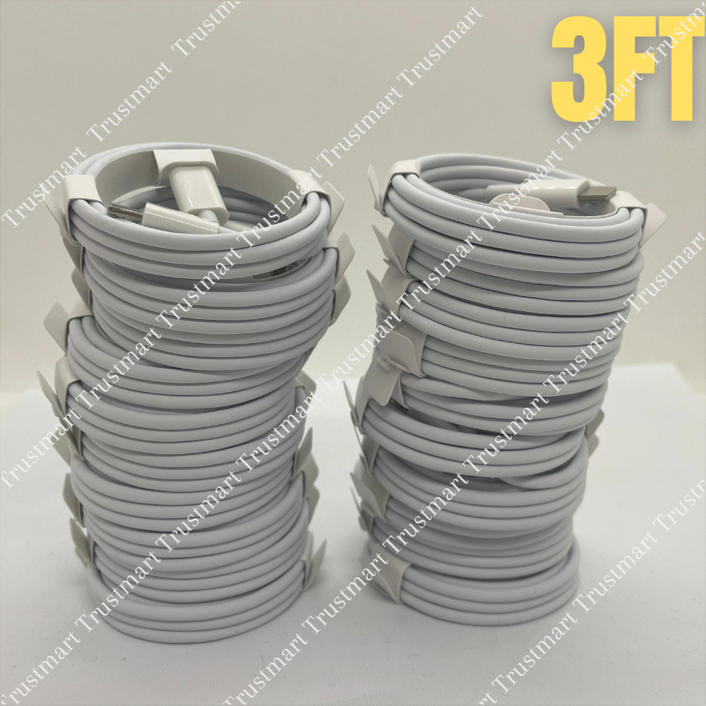 20X Bulk Lot PD Fast Charger Cord USB-C to iPhone Cable For Apple 12 11 Pro Max