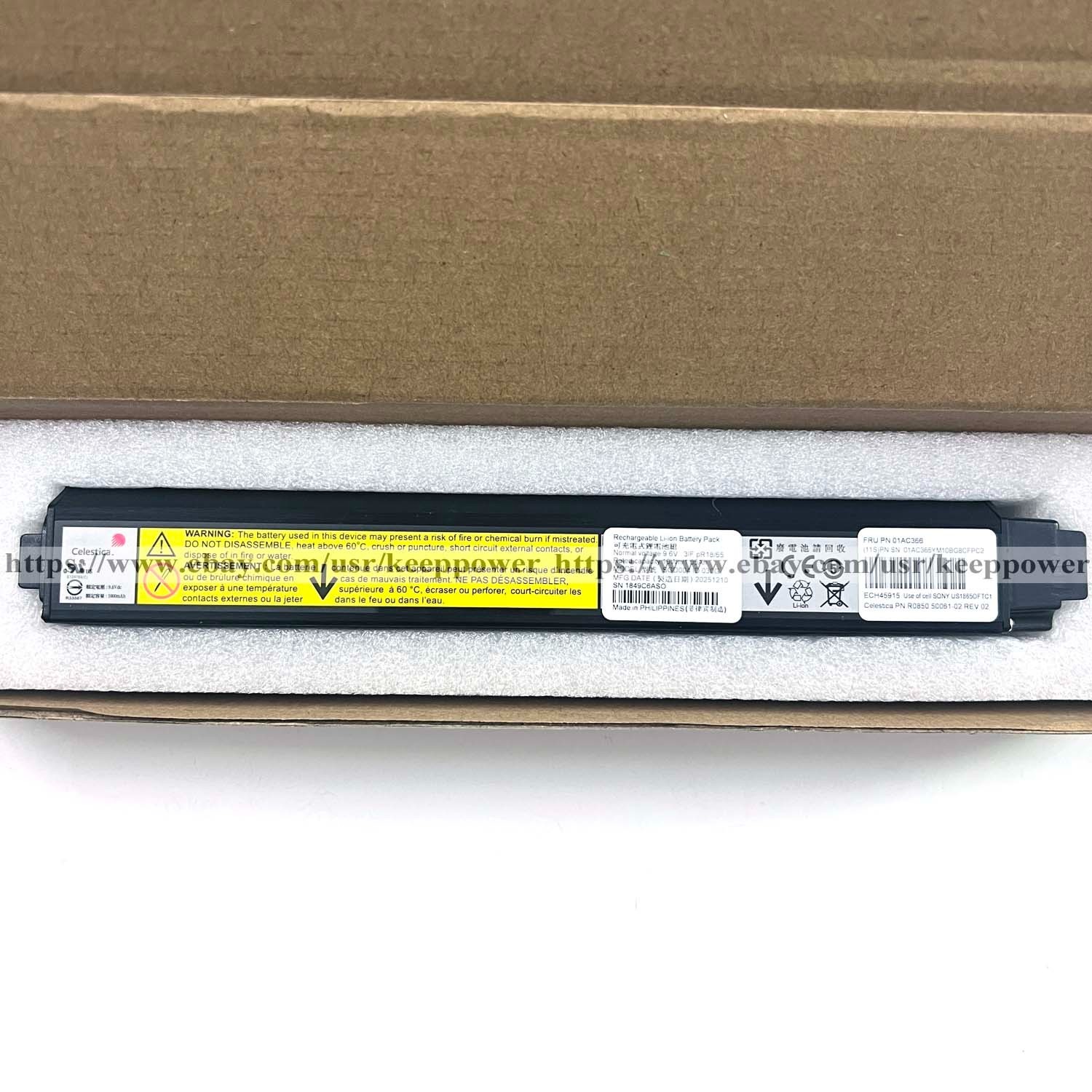 Genuine 2026 Date 01AC366 Battery For IBM V3700 XP V5000 V5010 V5020 V5030 Gen 2