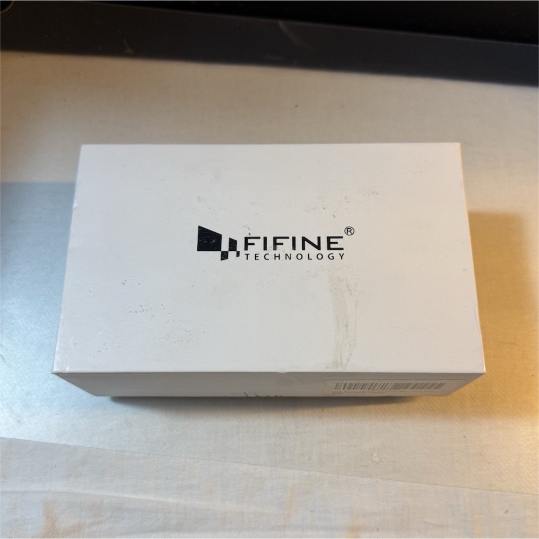 FIFINE K669 USB Computer Microphone w/ Volume Control, Handheld, Black