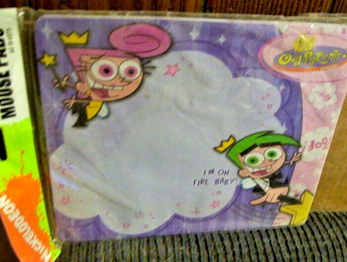 60 SHEETS MEMO MOUSE PAD NICKELODEON FAIRLY ODDPARENTS BRAND NEW