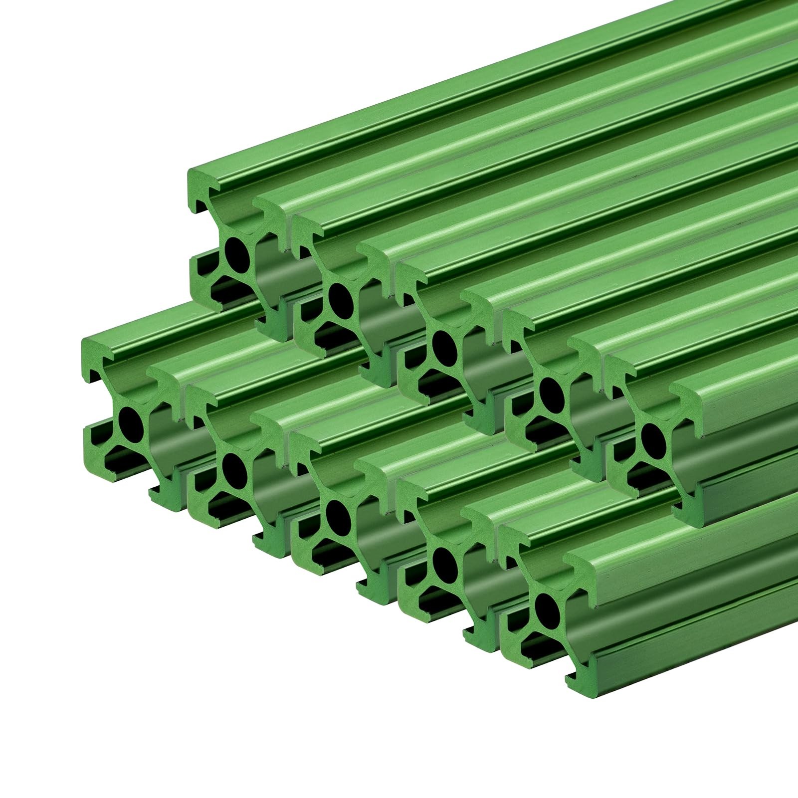 QNK 10pcs 1220mm(48 ") T Slot 2020 Aluminum Extrusion Green | European Standa...