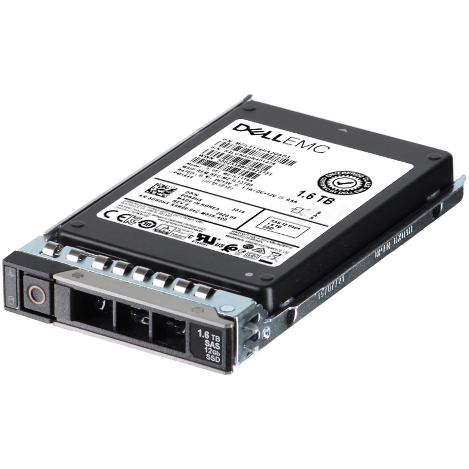 DR0HX-CP1 Dell 1.6TB 12Gbps SAS MU TLC 2.5 SSD PM1645 CPO