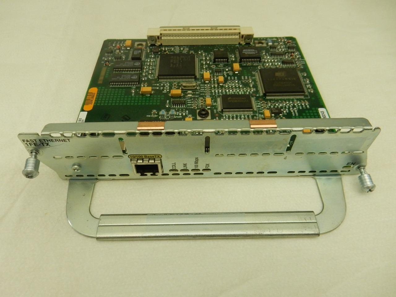CISCO 1-PORT FAST Ethernet Network Module For 3600 Series 1FE-TX 800-03490-02 US