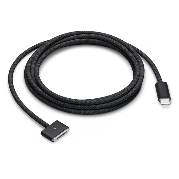 Genuine Apple USB-C to MagSafe 3 Charging Cable 2M A2363 for MacBook Space Black