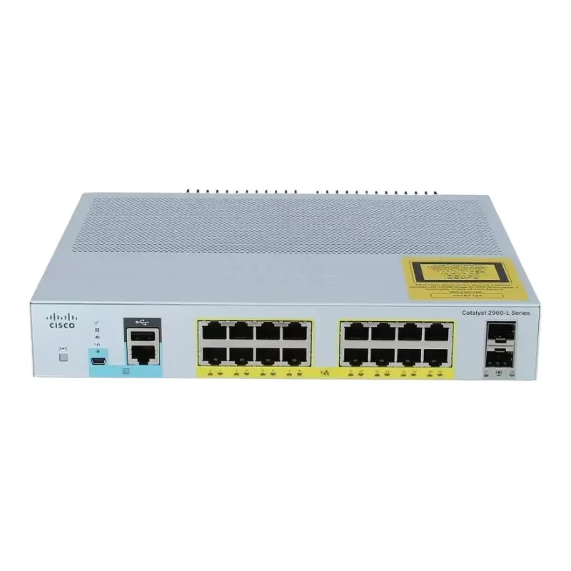 Cisco Catalyst 2960-L Smart Managed Switch - WS-C2960L-SM-16PS