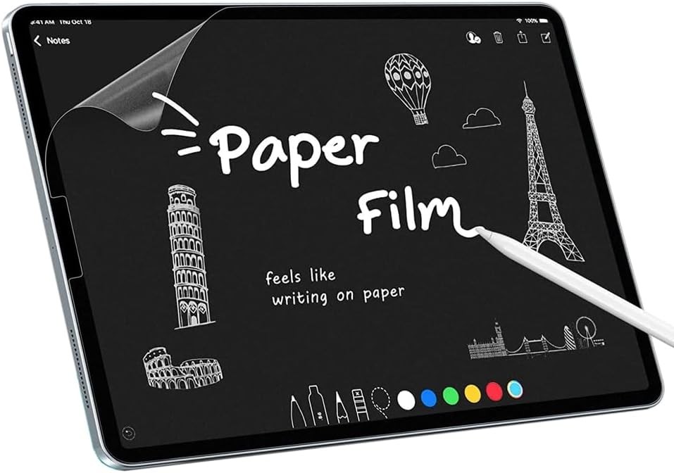 2 Pcs PET Matte Screen Protector for Lenovo Tab P12, Anti-Glare, Drawing, Writin