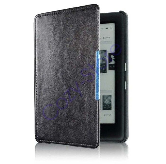 Magnetic Auto Sleep Slim Cover Case Hard Shell For KOBO GLO HD 6.0in (N437/N587)